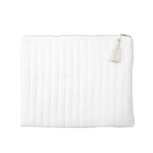 Linen Pouch | White Linen