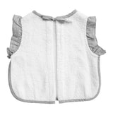 Apron Bib | Husk Grey Ruffle