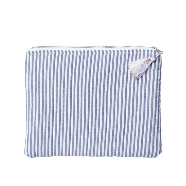 Linen pouch | Harbor Island stripe