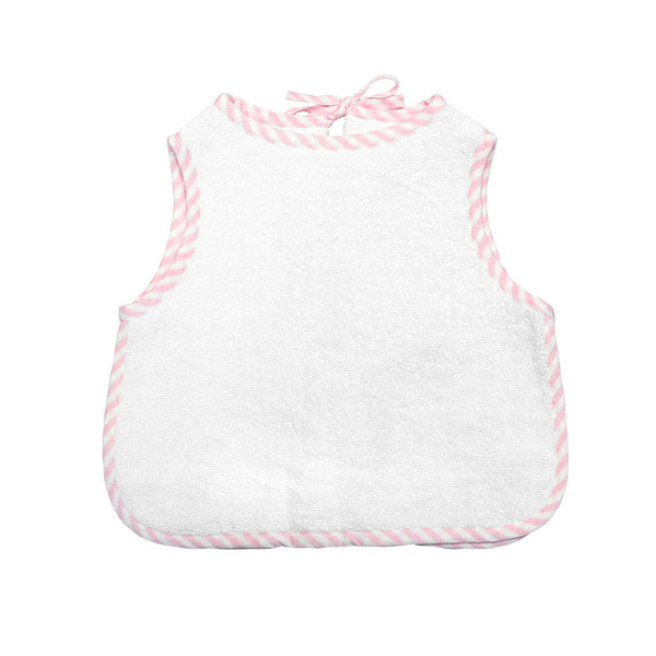 Apron Bib | Palm Beach Pink Stripe