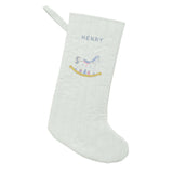 Monogrammed Rocking Horse Stocking