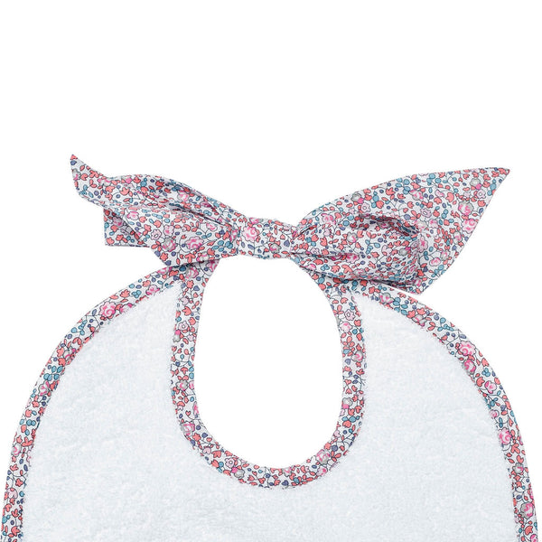 Newborn Bib | Liberty 'Eloise' Pink