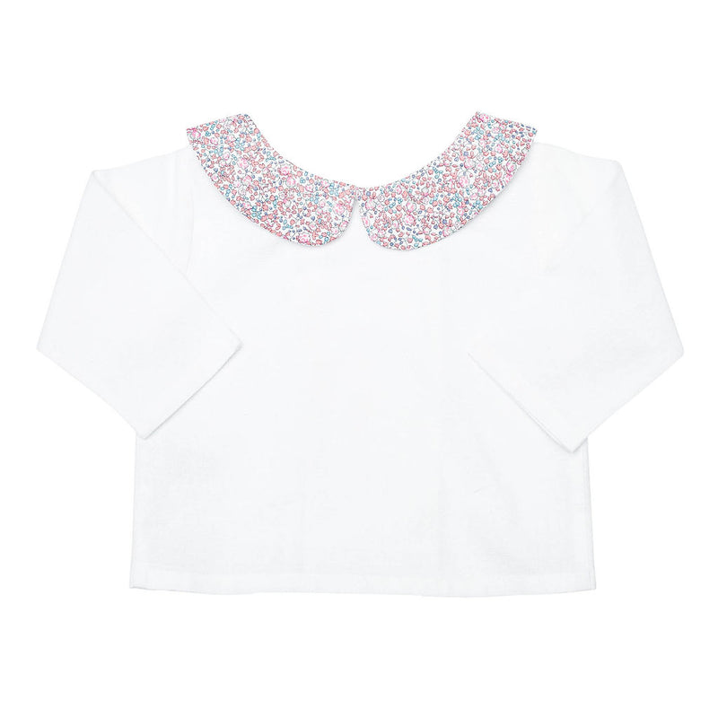 Double button blouse  | Liberty 'Eloise' Pink