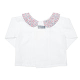 Double button blouse  | Liberty 'Eloise' Pink