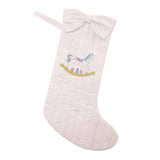 Monogrammed Rocking Horse Stocking