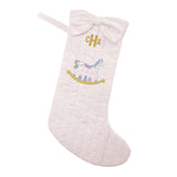 Monogrammed Rocking Horse Stocking