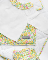 Gift set | Double Button Blouse and Liberty 'Betsy' Yellow bloomer