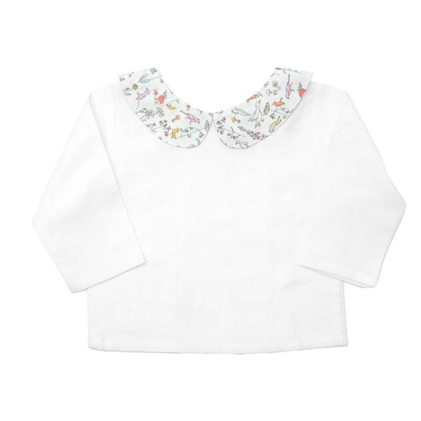 Double button blouse  | Liberty 'Theo'